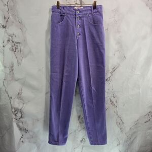 Vintage Western Jeans Womens 29 Purple Bareback High Rise Denim 90s Francisco